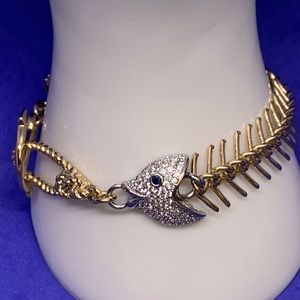 Fun Banana Republic Fish, Fishbone, and Anchor Bracelet Never Worn